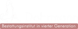 Bestattungsinstitut Dohrmann in Halstenbek Logo weiss